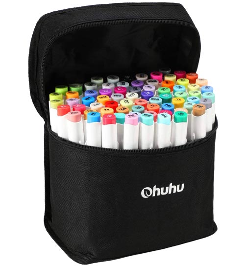 Ohuhu Markers 72 colors set